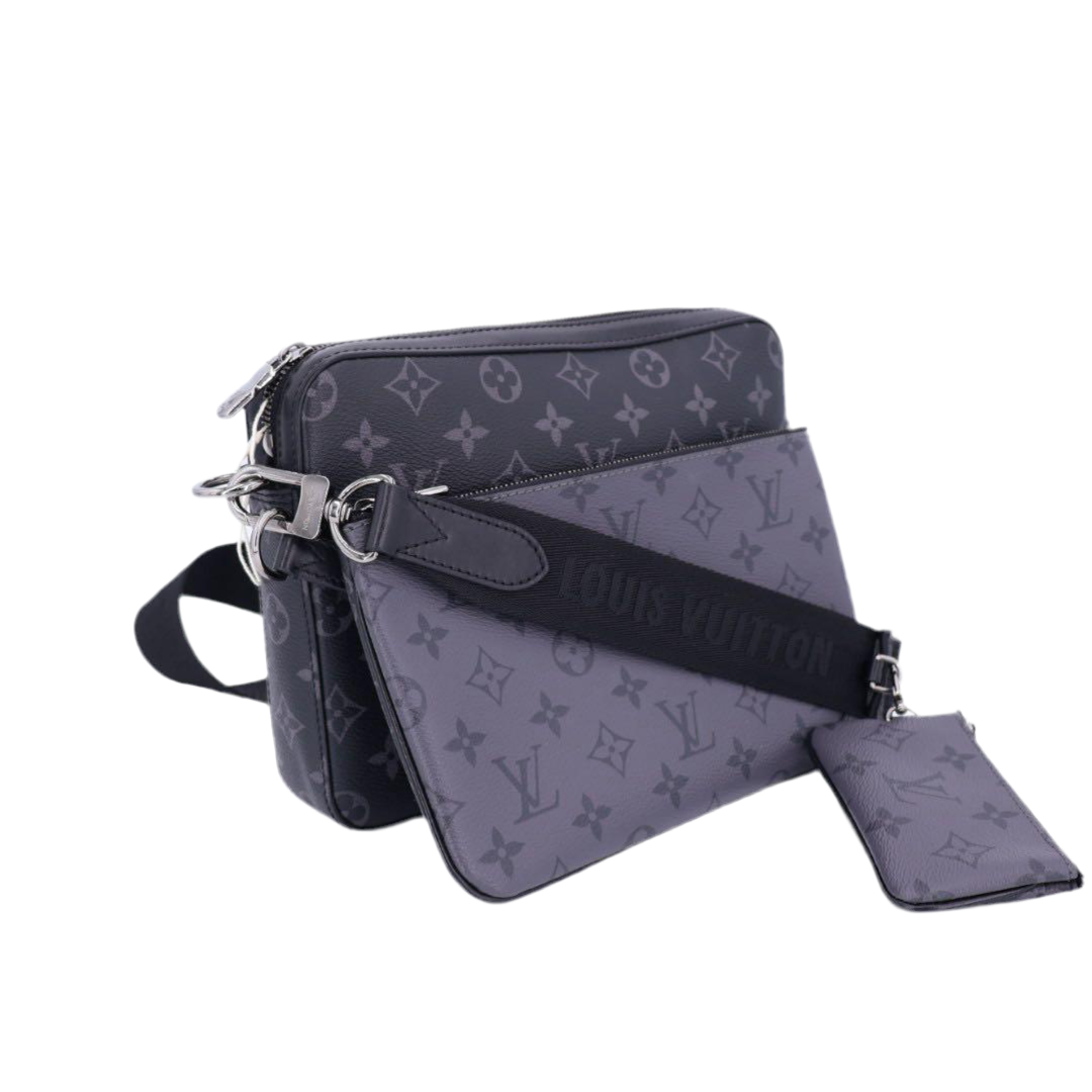 ルイヴィトン LOUIS VUITTON M69443 トリオ メッセンジャー モノグラムエクリプス リバース メッセンジャーバッグ メンズショルダーバッグ