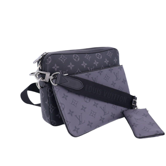 ルイヴィトン LOUIS VUITTON M69443 トリオ メッセンジャー モノグラムエクリプス リバース メッセンジャーバッグ メンズショルダーバッグ
