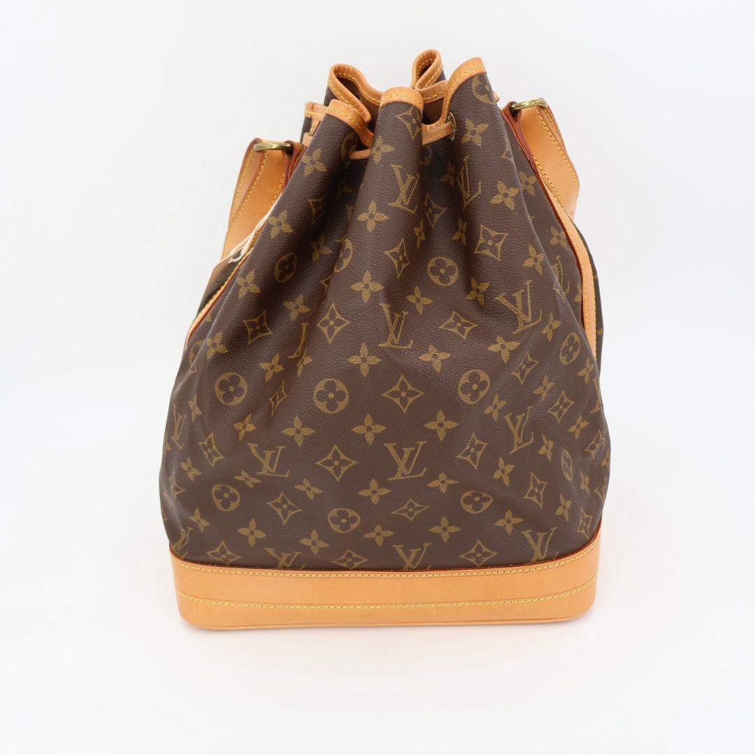 ルイ・ヴィトン LOUIS VUITTON モノグラム ノエ M42224 ブラウン PVC ショルダーバッグ