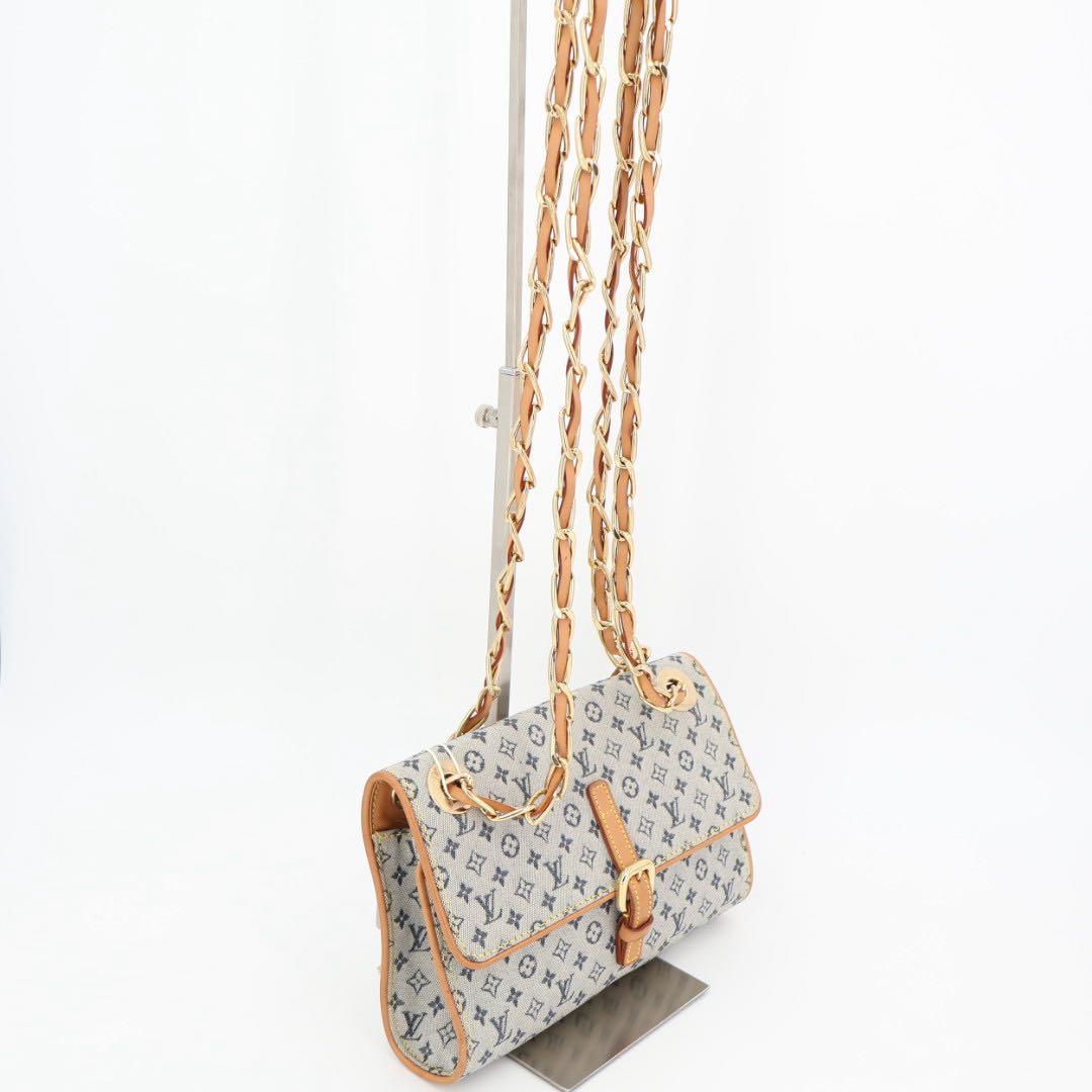 ルイヴィトン LOUIS VUITTON モノグラムミニ カミーユ チェーンバッグ ダブルチェーン ショルダーバッグ