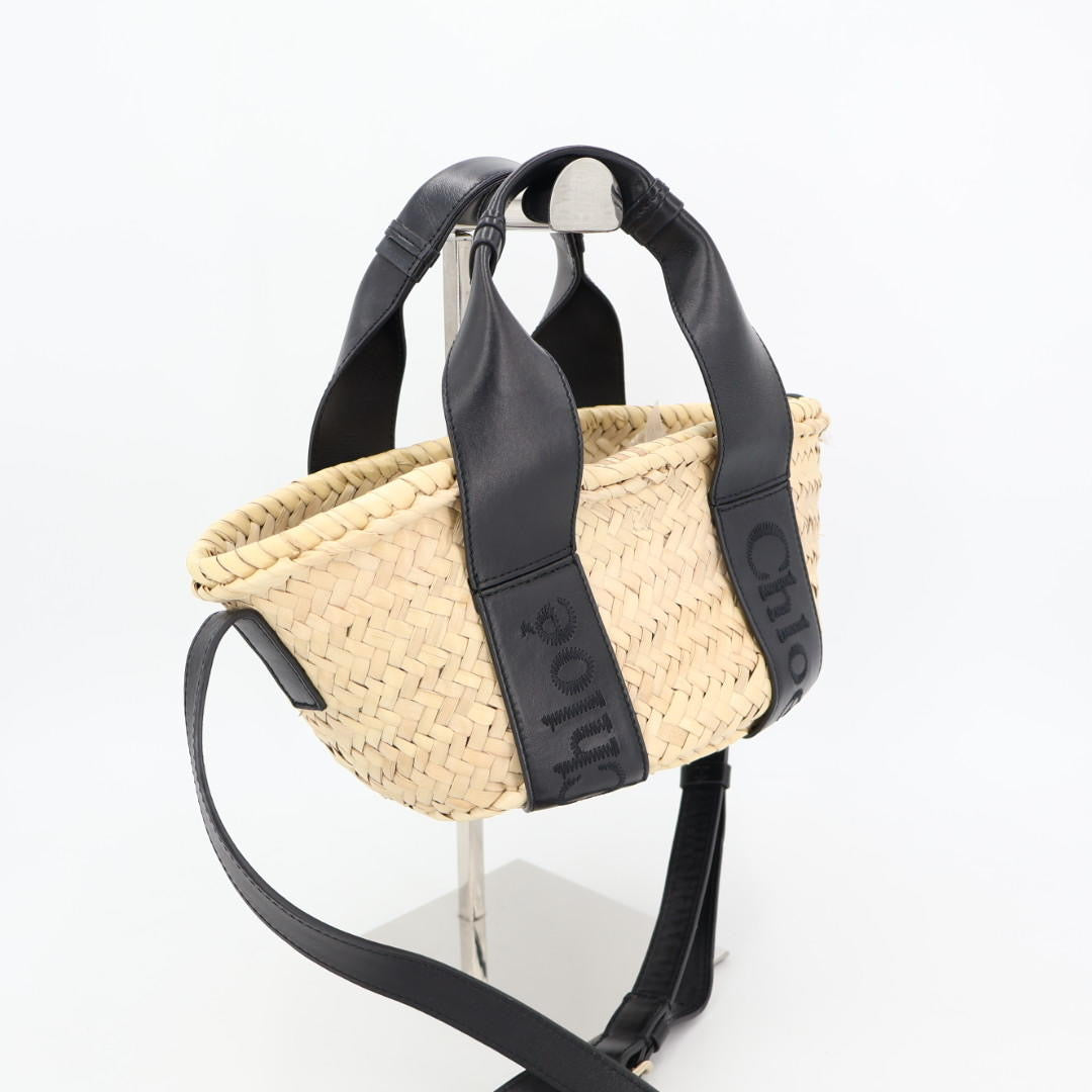 クロエ CHLOE ハンドバッグ Chloe クロエ センス CHC23SS304J66 001レディース ベージュ ブラック 黒
