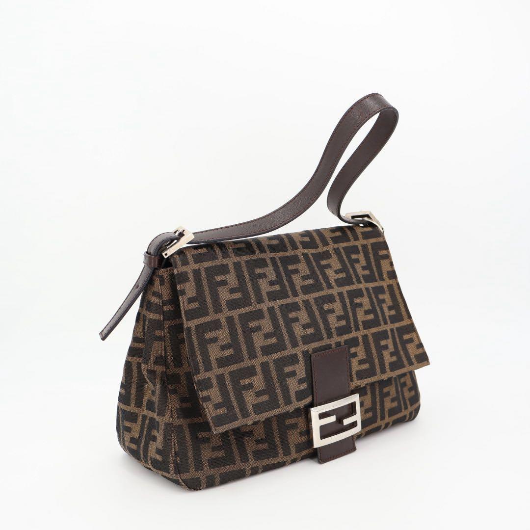 フェンディ Fendi ズッカ マンマバケット ハンドバッグ