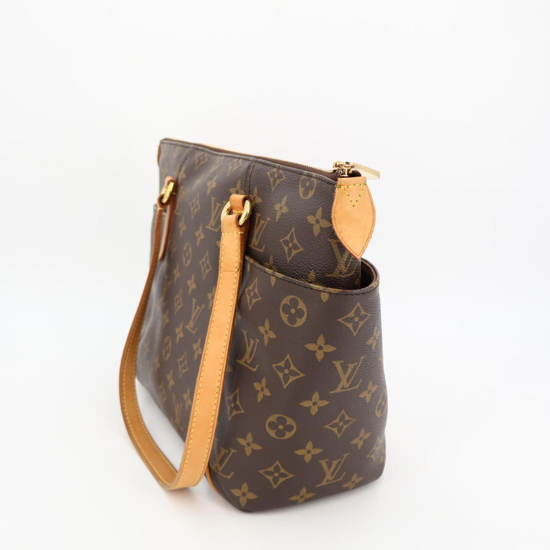 ルイ・ヴィトン LOUIS VUITTON モノグラム トータリーPM M41016 ブラウン PVC トートバッグ