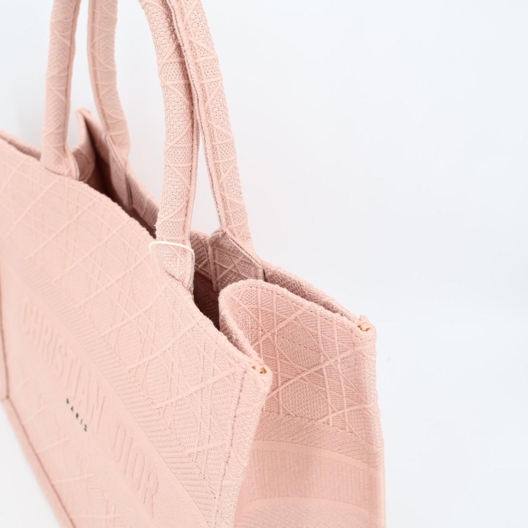 クリスチャンディオール Christian Dior BOOK TOTE ブックトート カナージュ トートバッグ