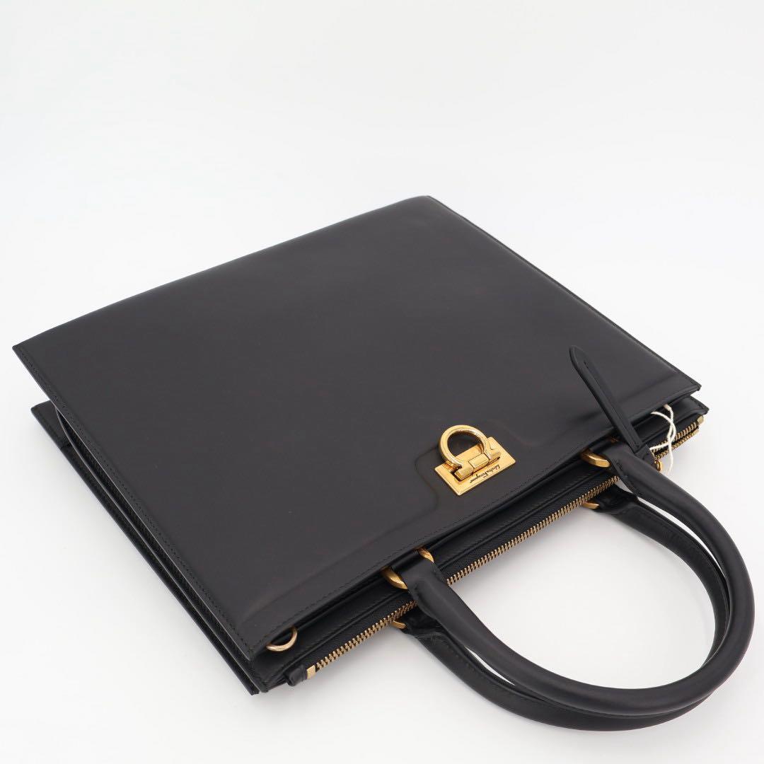 フェラガモ Ferragamo 21 H995 NERO 0724602 レディース トートショルダーバッグ