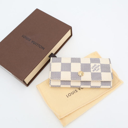 ルイ・ヴィトンLOUIS VUITTON ダミエアズールキーケース4連