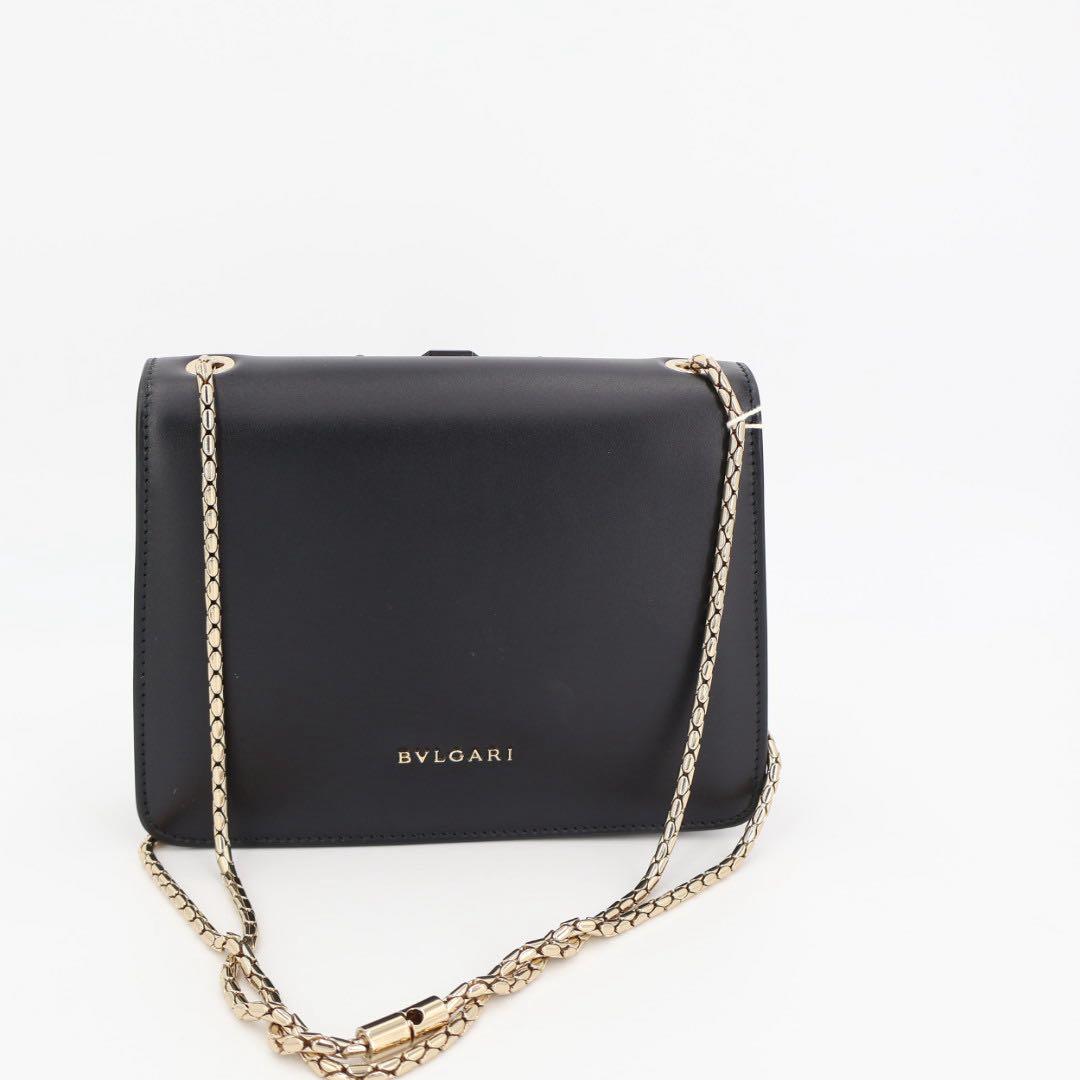ブルガリ BVLGARI セルペンティ チェーンショルダー ショルダーバッグ 美品