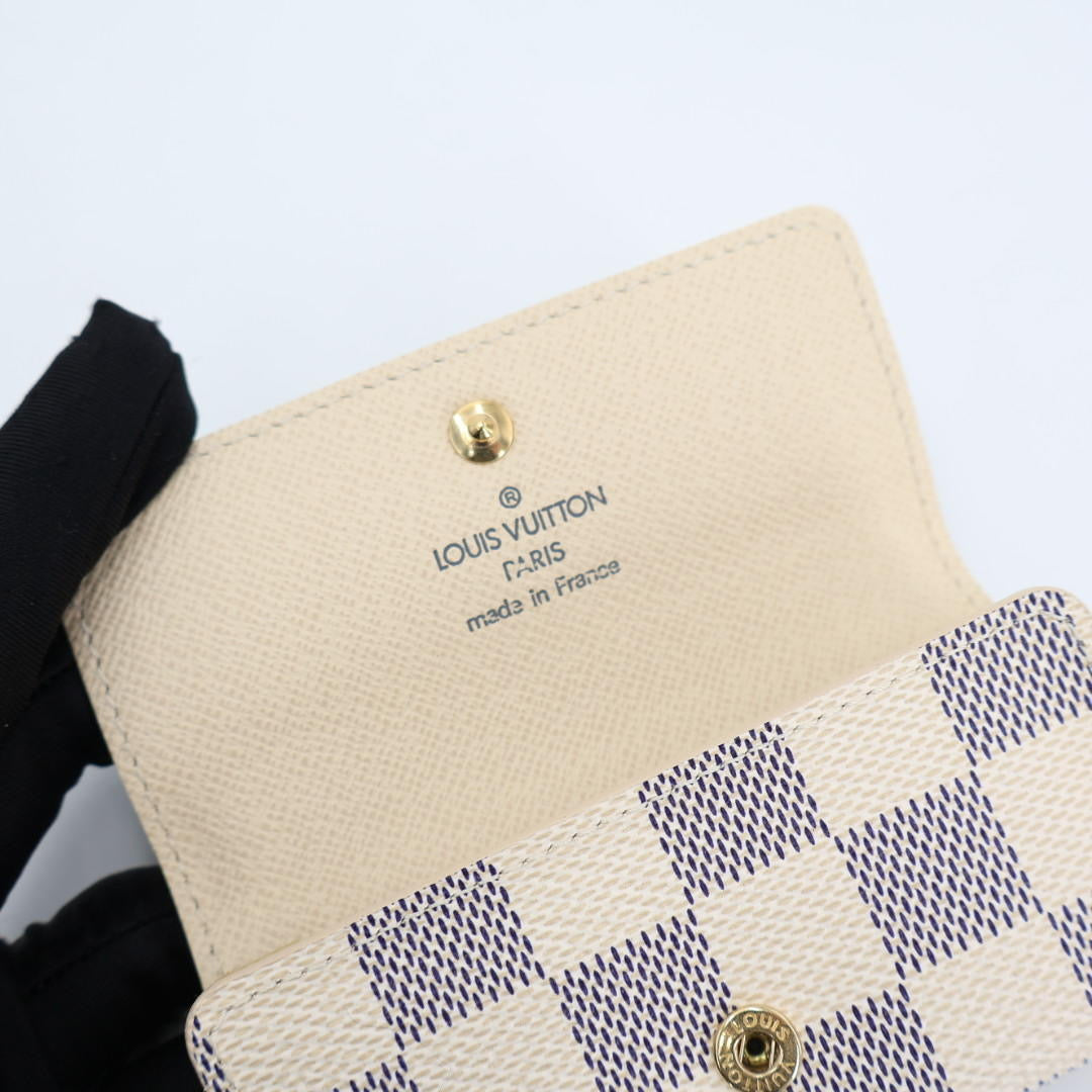 ルイ・ヴィトンLOUIS VUITTON ダミエアズールキーケース4連