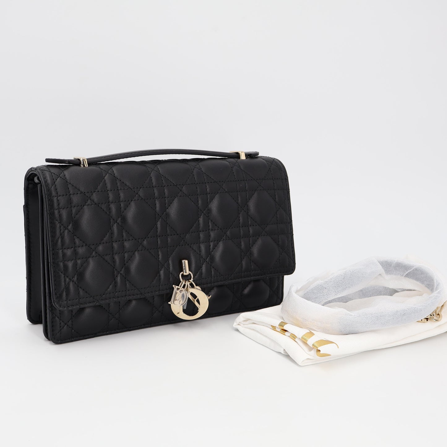 ディオール Dior バッグ レディース DIOR ミスディオール 2way チェーンショルダーバッグ ブラック