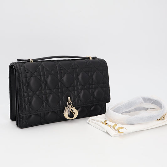 ディオール Dior バッグ レディース DIOR ミスディオール 2way チェーンショルダーバッグ ブラック