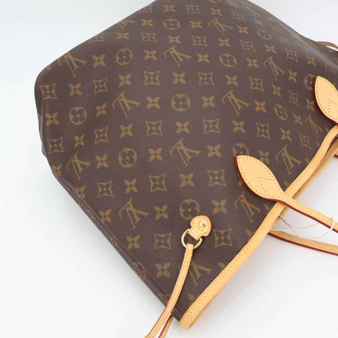 ルイ・ヴィトン LOUIS VUITTON モノグラム ネヴァーフルMM M40156 ブラウン PVC トートバッグ
