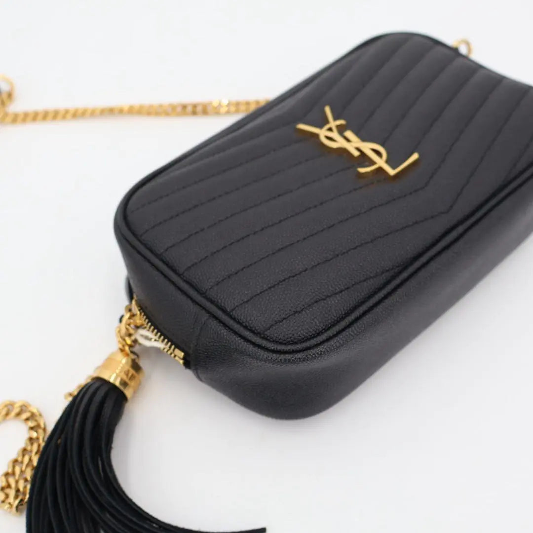 サンローラン Saint Laurent ミニ チェーン ポーチ ショルダーバッグ