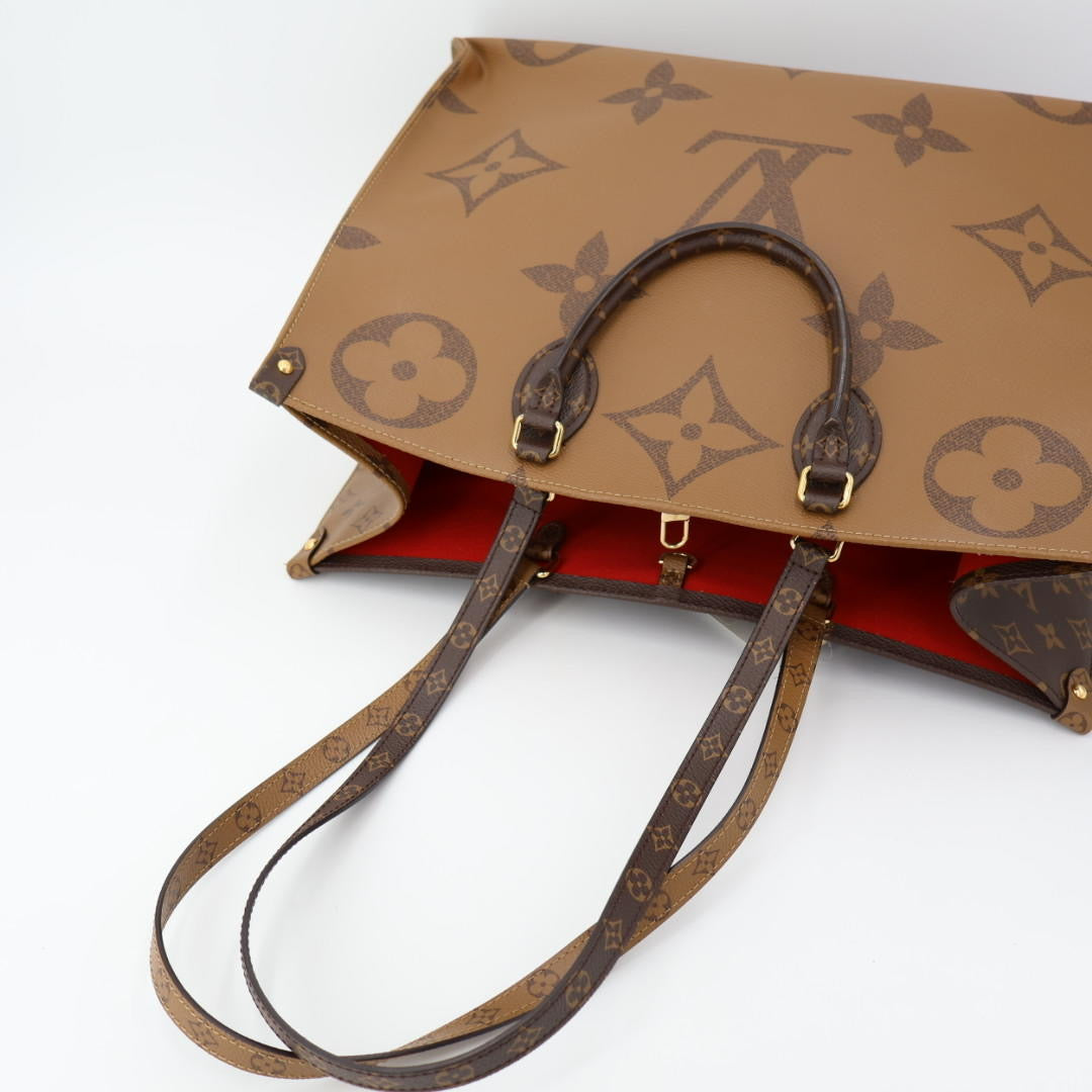 LOUIS VUITTON 2WAY トートバッグ オンザゴーGM モノグラム