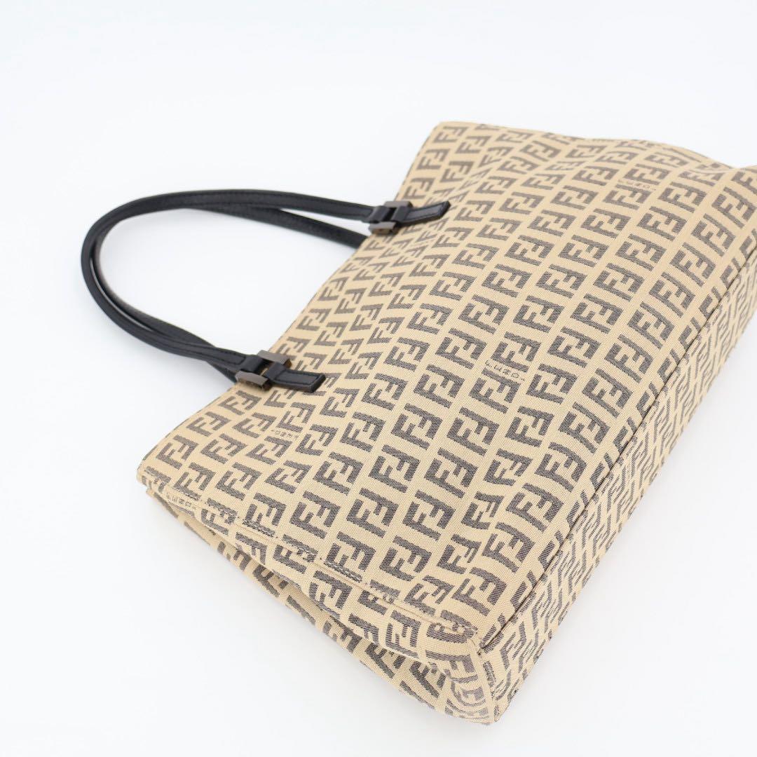 フェンディ Fendi ズッキーノ ズッカ柄 ハンドバッグ ミニトート トートバッグ