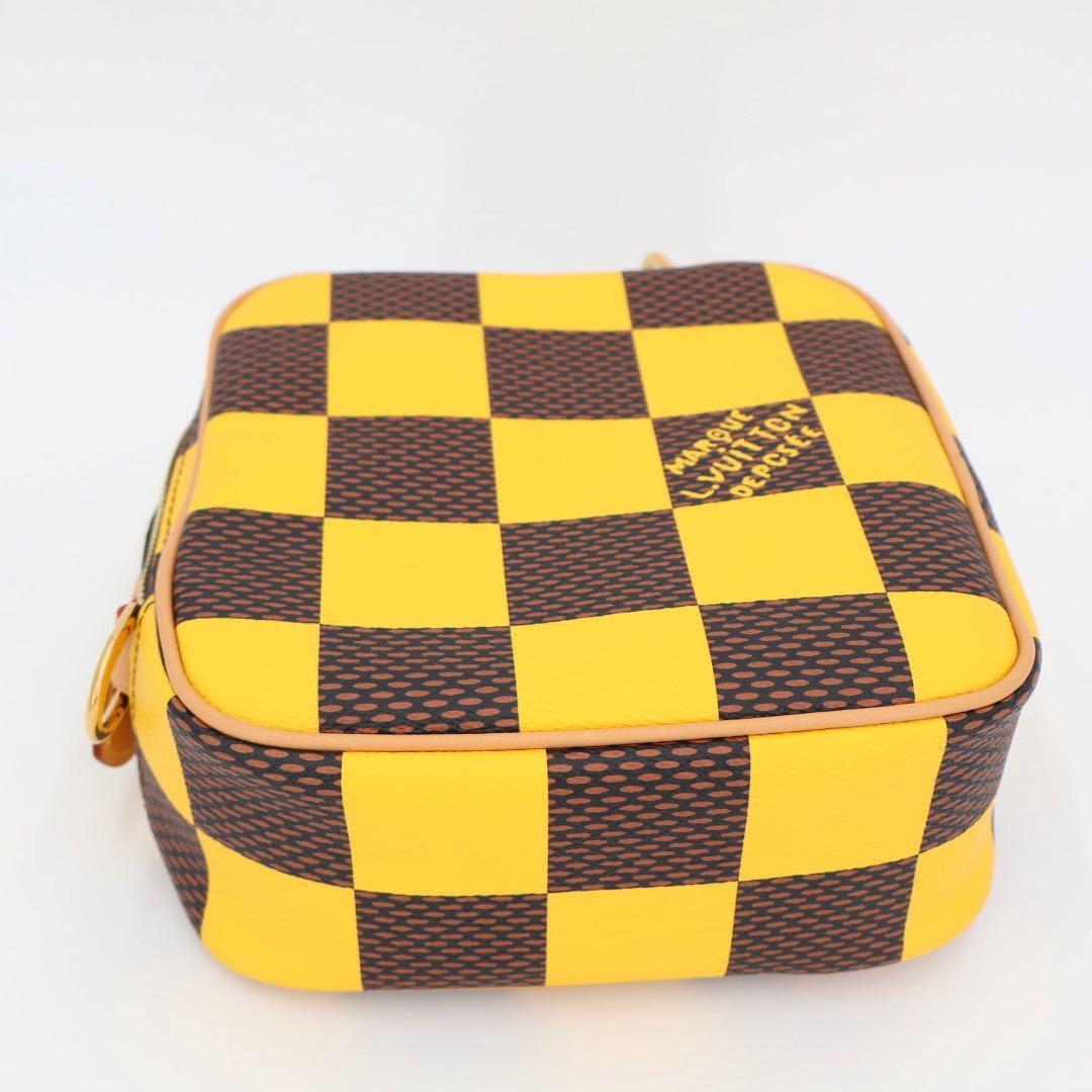 ルイヴィトン LOUIS VUITTON ショルダーバッグ ダミエ・ポップキャンバス チェス・メッセンジャー N40562 LOUIS VUITTON ハンドバッグ 美品