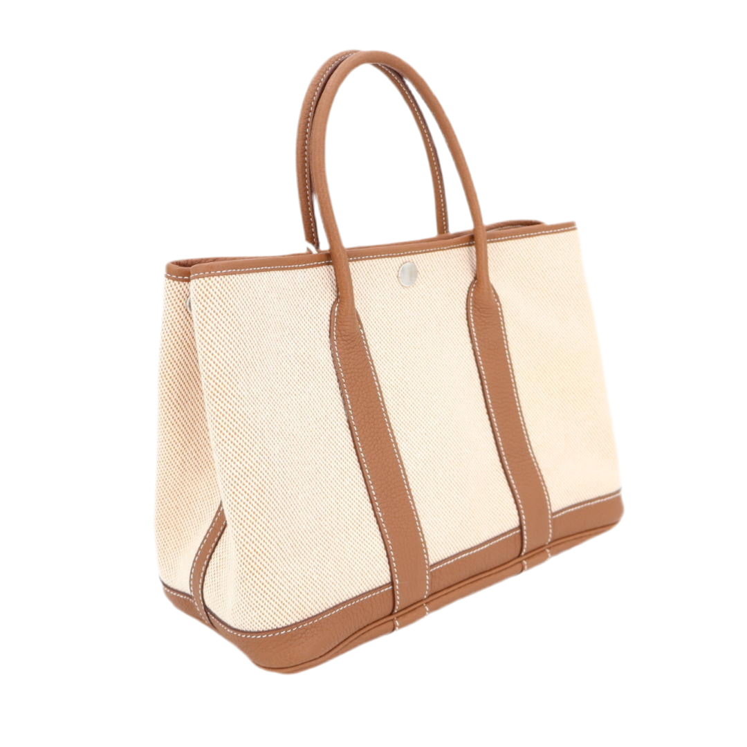 エルメス HERMES トートバッグ ガーデンパーティ PM レザー 美品
