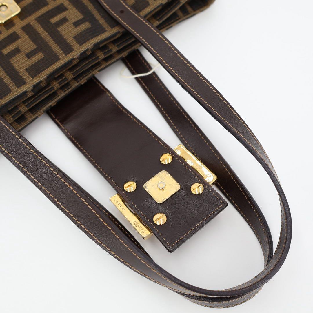フェンディ Fendi ズッカ柄 ハンドバッグ