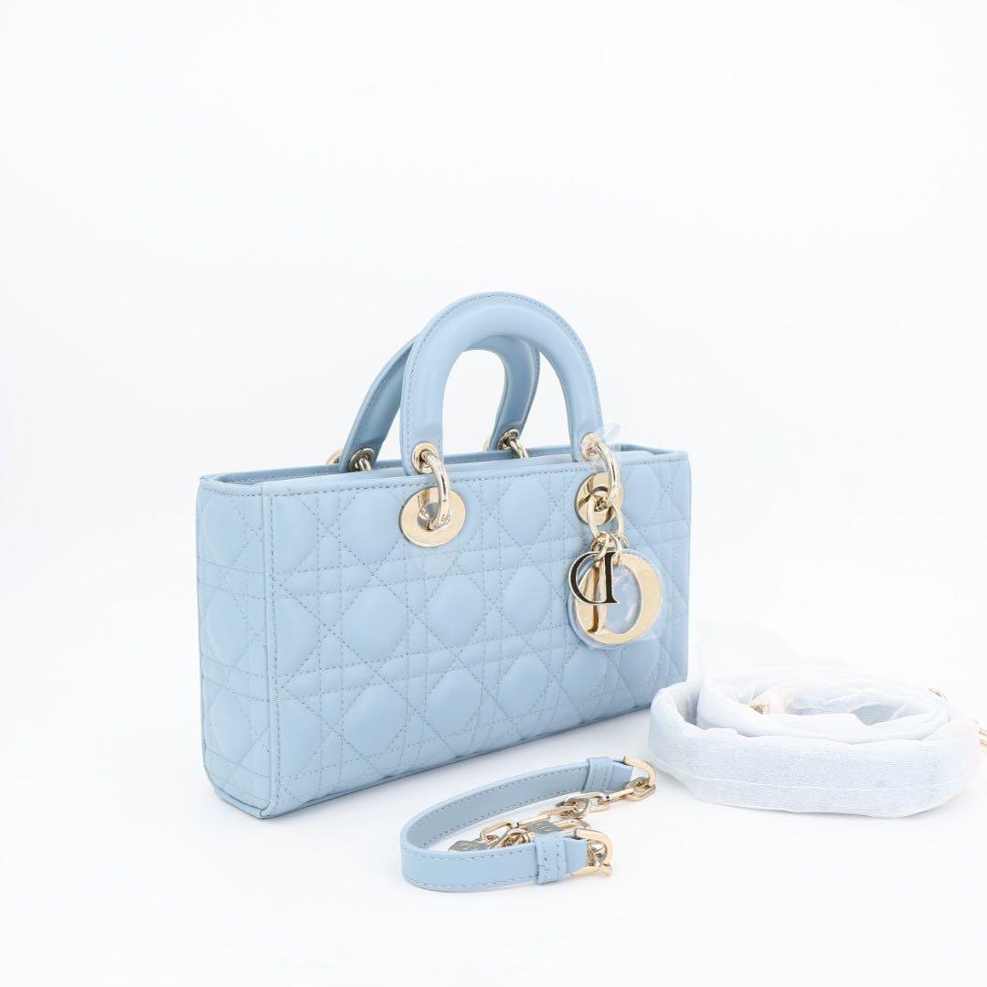 クリスチャンディオール Christian Dior レディディオール カナージュ 2WAY ハンドバッグ 美品