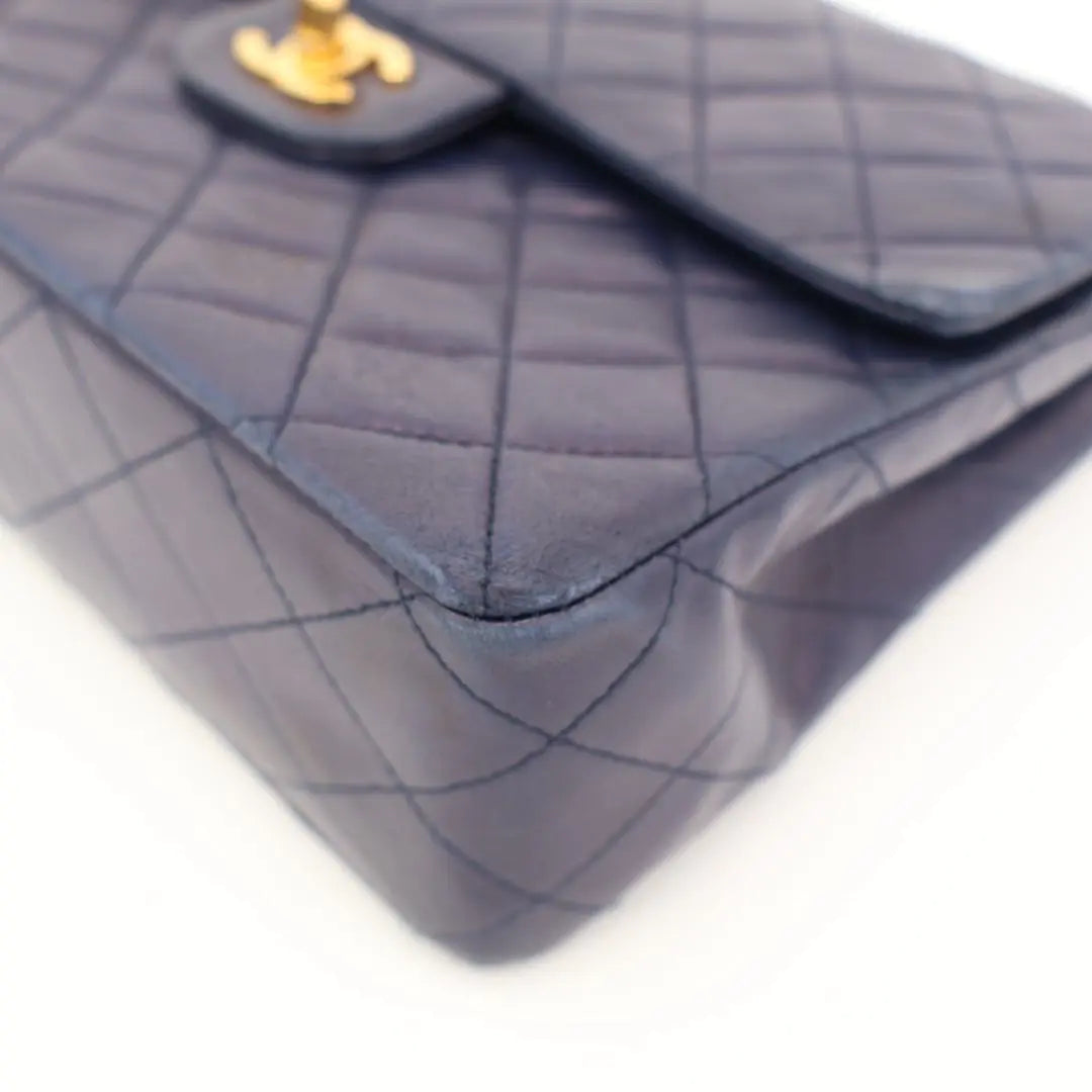 シャネル CHANEL　 マトラッセ25 ダブルフラップ ショルダーバッグ