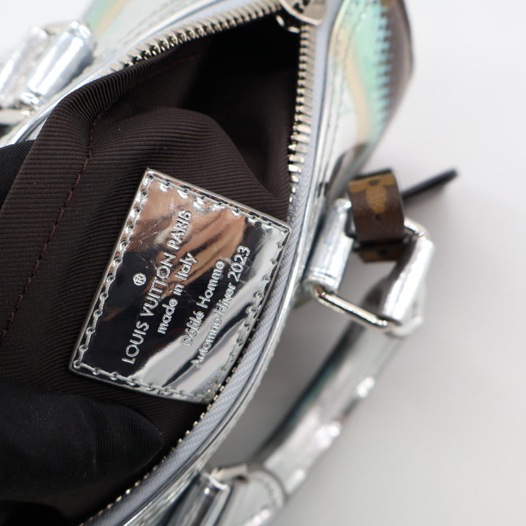 ヴィトン Louis Vuitton M23119 キーポル・バンドリエール25 モノグラム メタリック・ネビュラ 2WAYバッグ