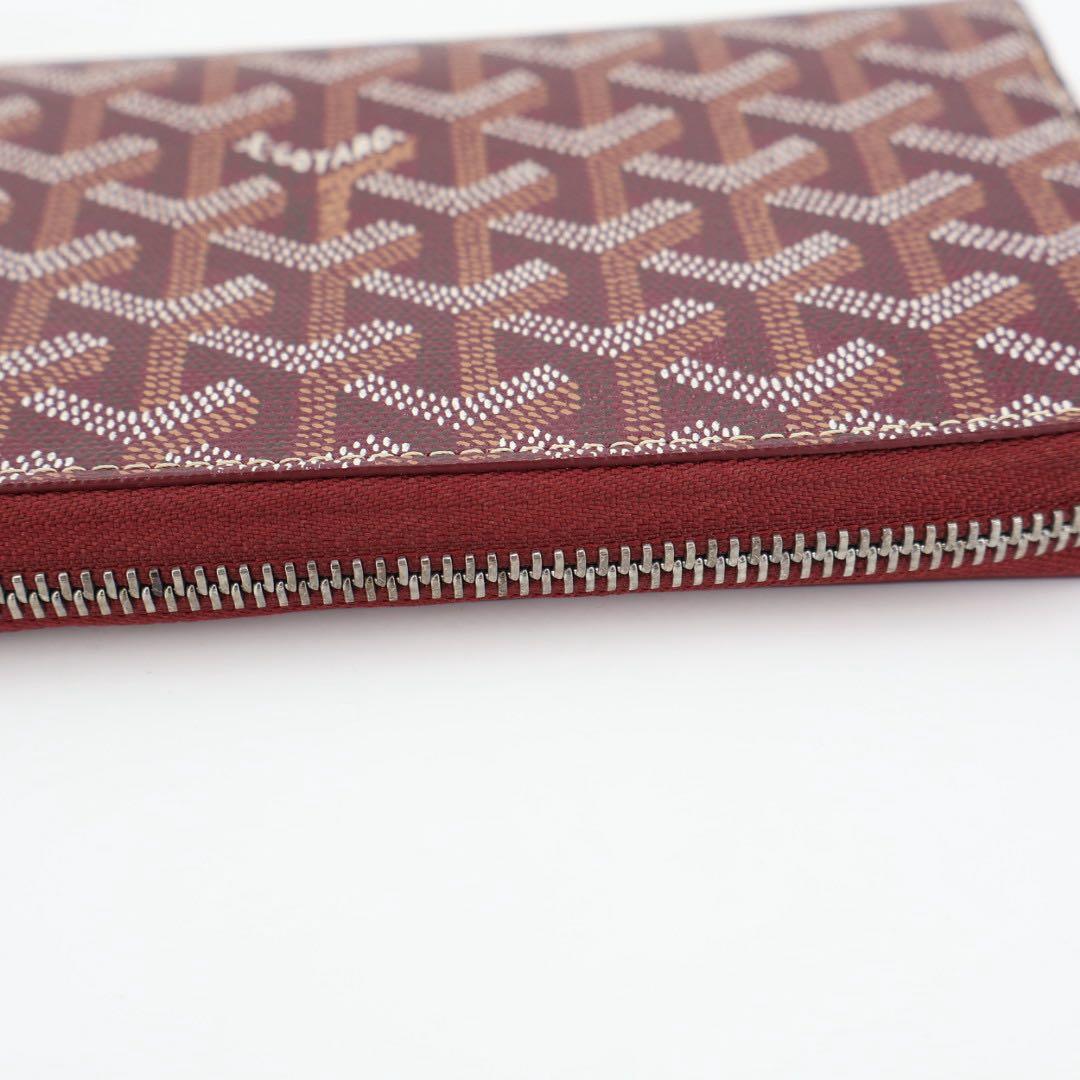 ゴヤール GOYARD MATIGNON APM ZIP GM メンズ,レディース レザー コーティングキャンバス 長財布