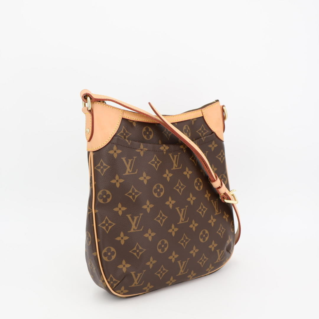 LOUIS VUITTON ルイ ヴィトン モノグラム オデオンPM ショルダーバッグ 斜め掛けショルダー 美品