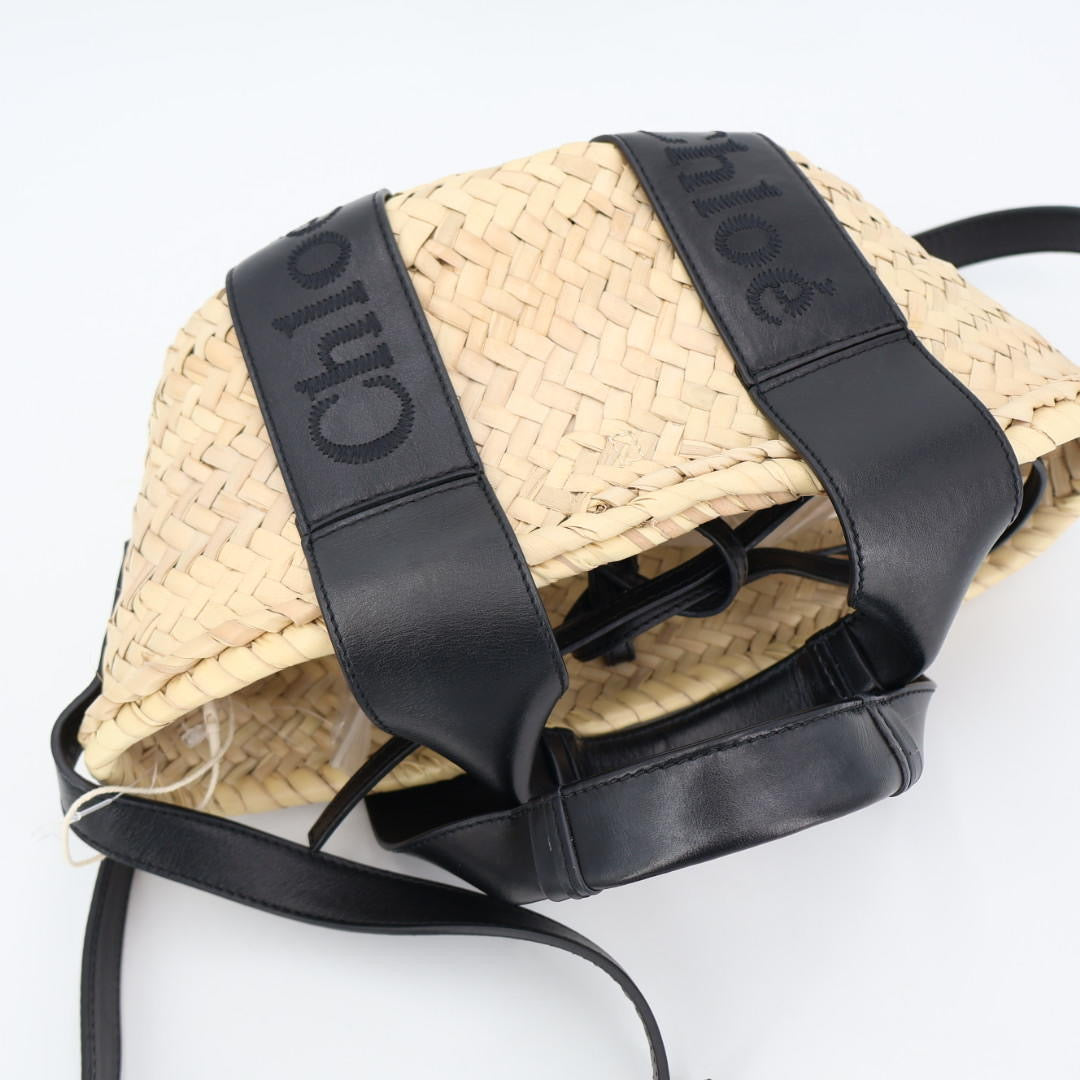クロエ CHLOE ハンドバッグ Chloe クロエ センス CHC23SS304J66 001レディース ベージュ ブラック 黒