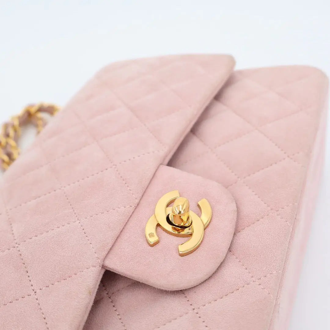 シャネル CHANEL マトラッセ25 ココマーク Wフラップ チェーンショルダーバッグ