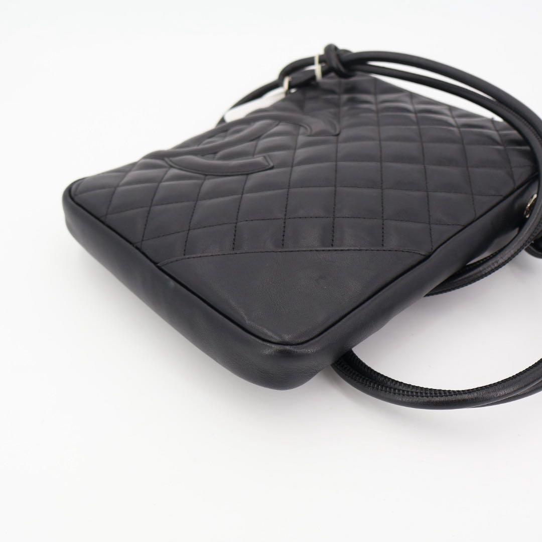 シャネル CHANEL カンボンライン スモールポシェットA 25177 レディース ショルダーバッグ