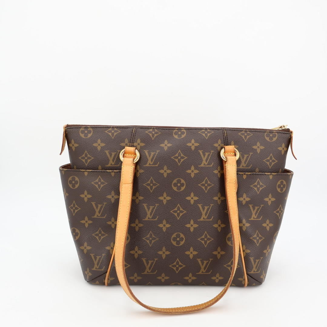 ルイ・ヴィトン LOUIS VUITTON モノグラム トータリーPM M41016 ブラウン PVC トートバッグ