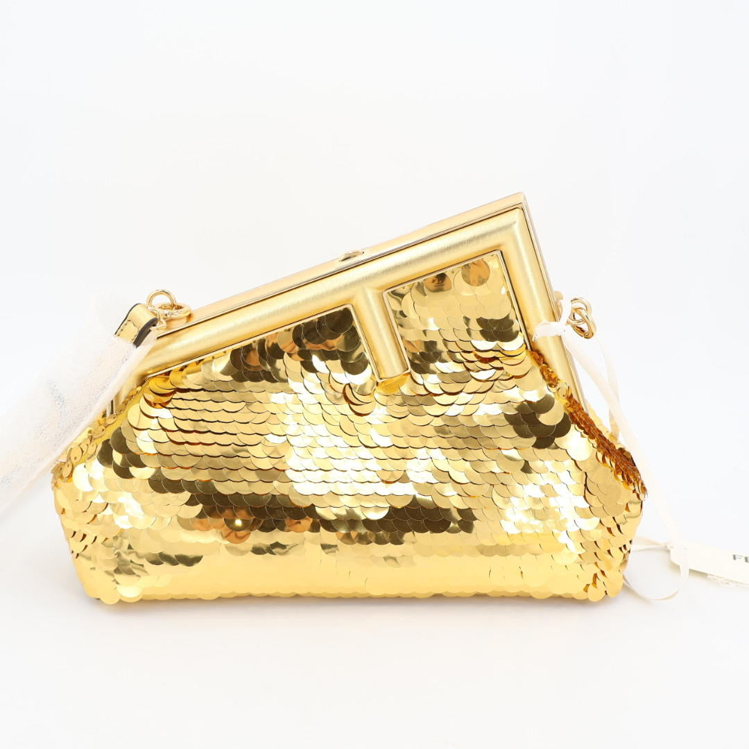 フェンディ Fendi スパンディ スモール バッグ & ハンドバッグ 美品