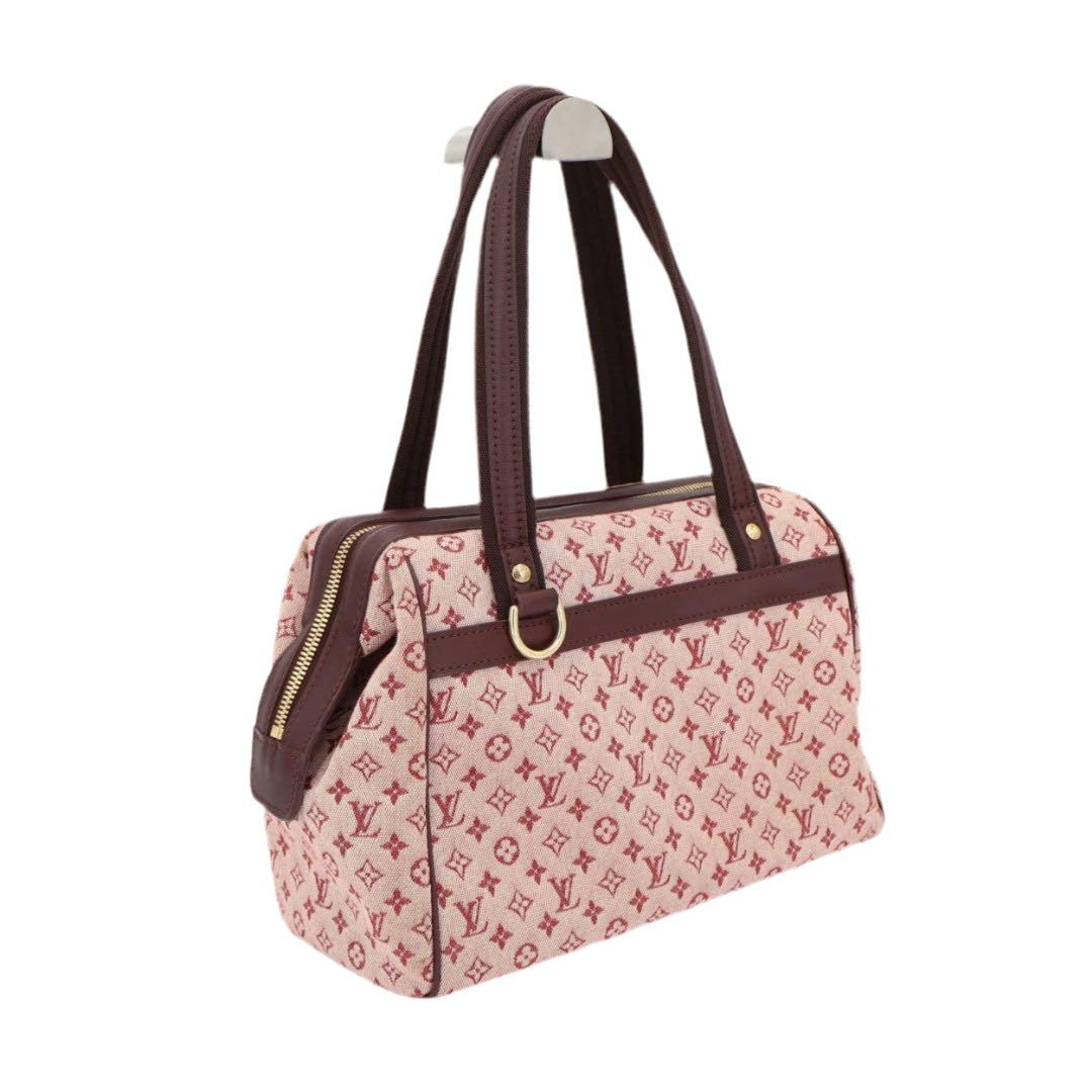 ルイヴィトン LOUIS VUITTON モノグラムミニ ジョセフィーヌPM ハンドバッグ ショルダーバッグ キャンバス レザー スリーズ M92314