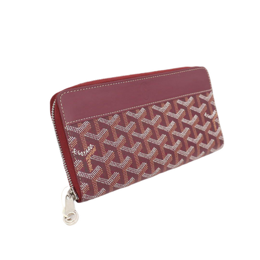 ゴヤール GOYARD MATIGNON APM ZIP GM メンズ,レディース レザー コーティングキャンバス 長財布