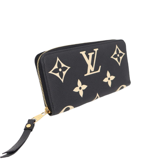 ルイヴィトン LOUIS VUITTON バイカラー モノグラム アンプラント ジッピー ウォレット レデ