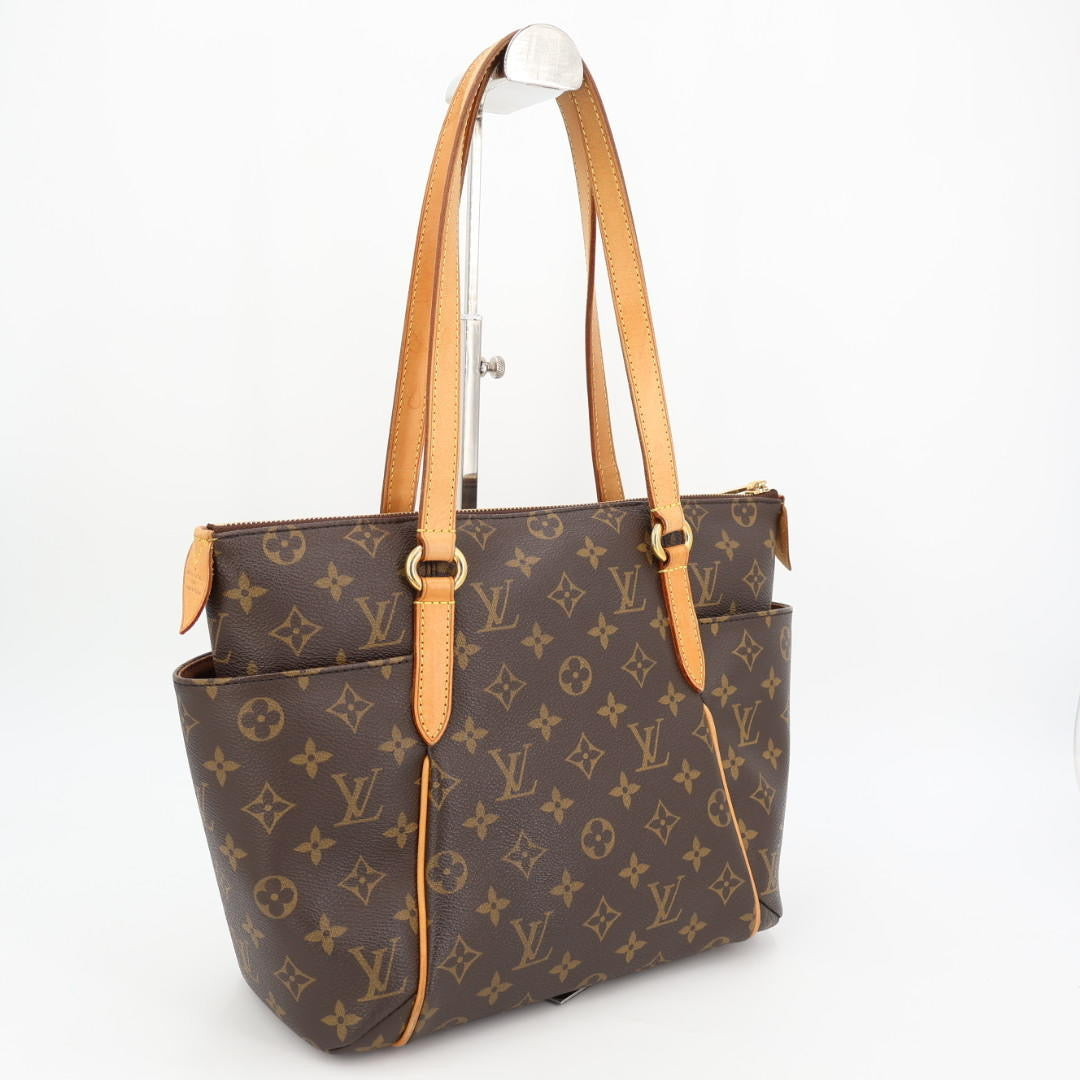 ルイ・ヴィトン LOUIS VUITTON モノグラム トータリーPM M41016 ブラウン PVC トートバッグ