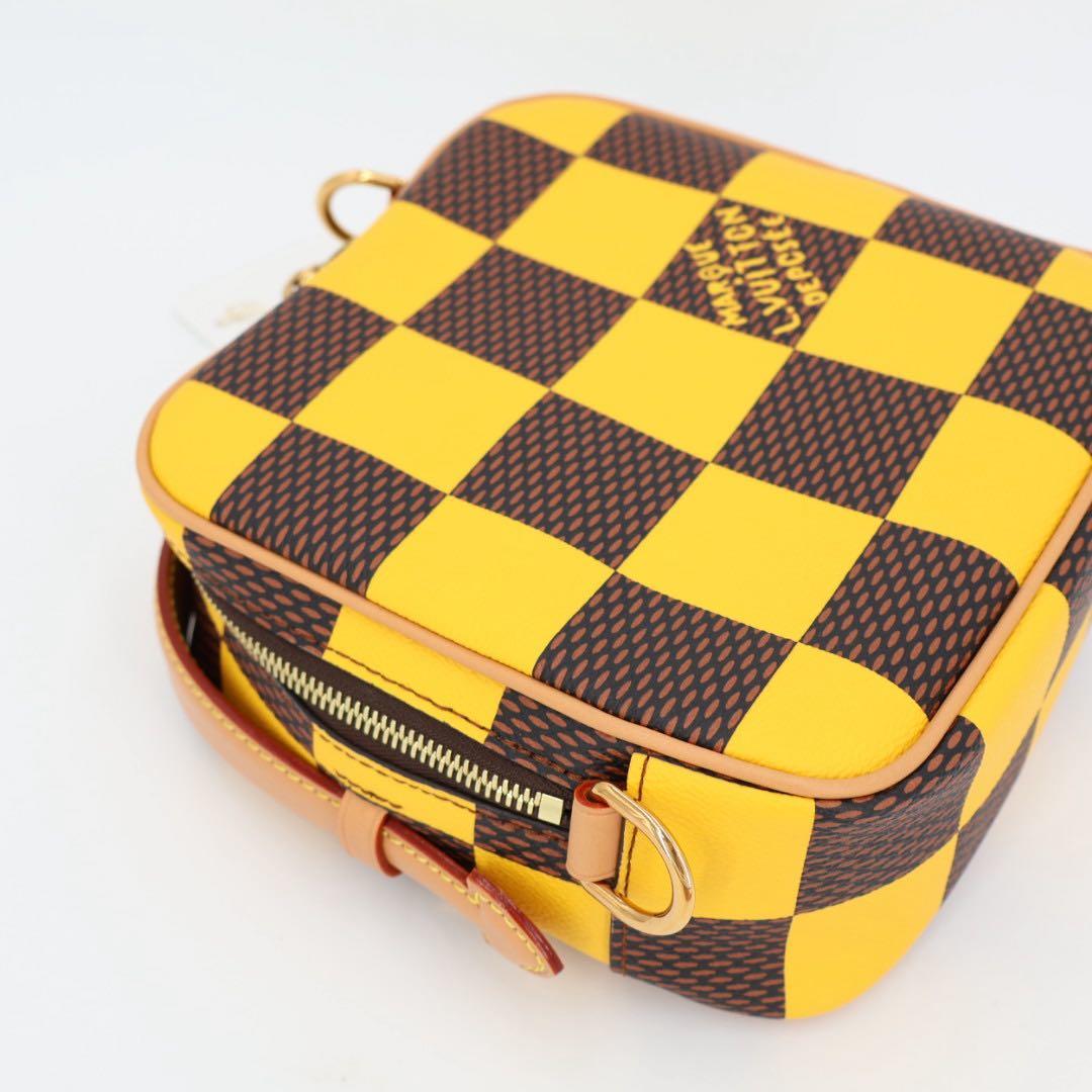 ルイヴィトン LOUIS VUITTON ショルダーバッグ ダミエ・ポップキャンバス チェス・メッセンジャー N40562 LOUIS VUITTON ハンドバッグ 美品