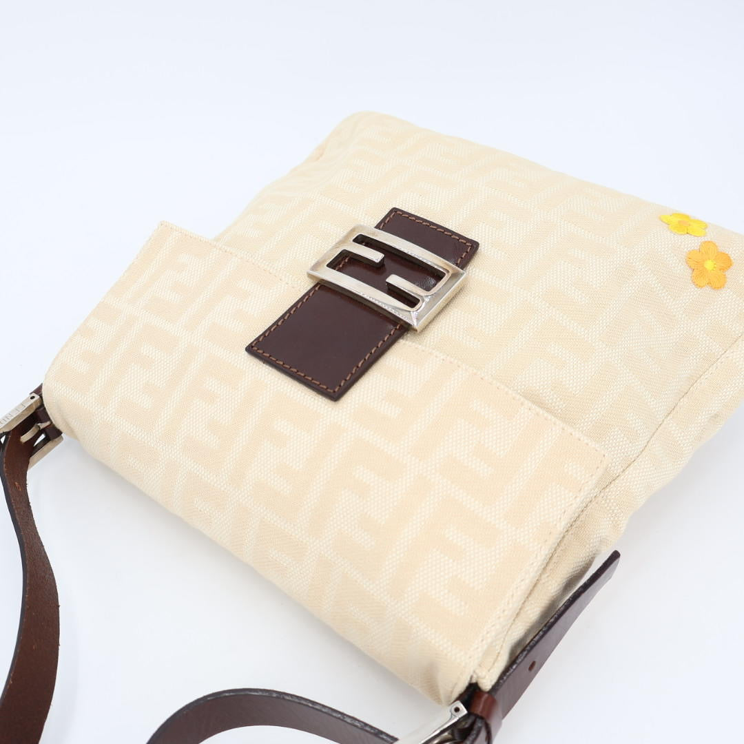 フェンディ FENDI ズッカ マンマバケット ワンショルダーバッグ ハンドバッグ
