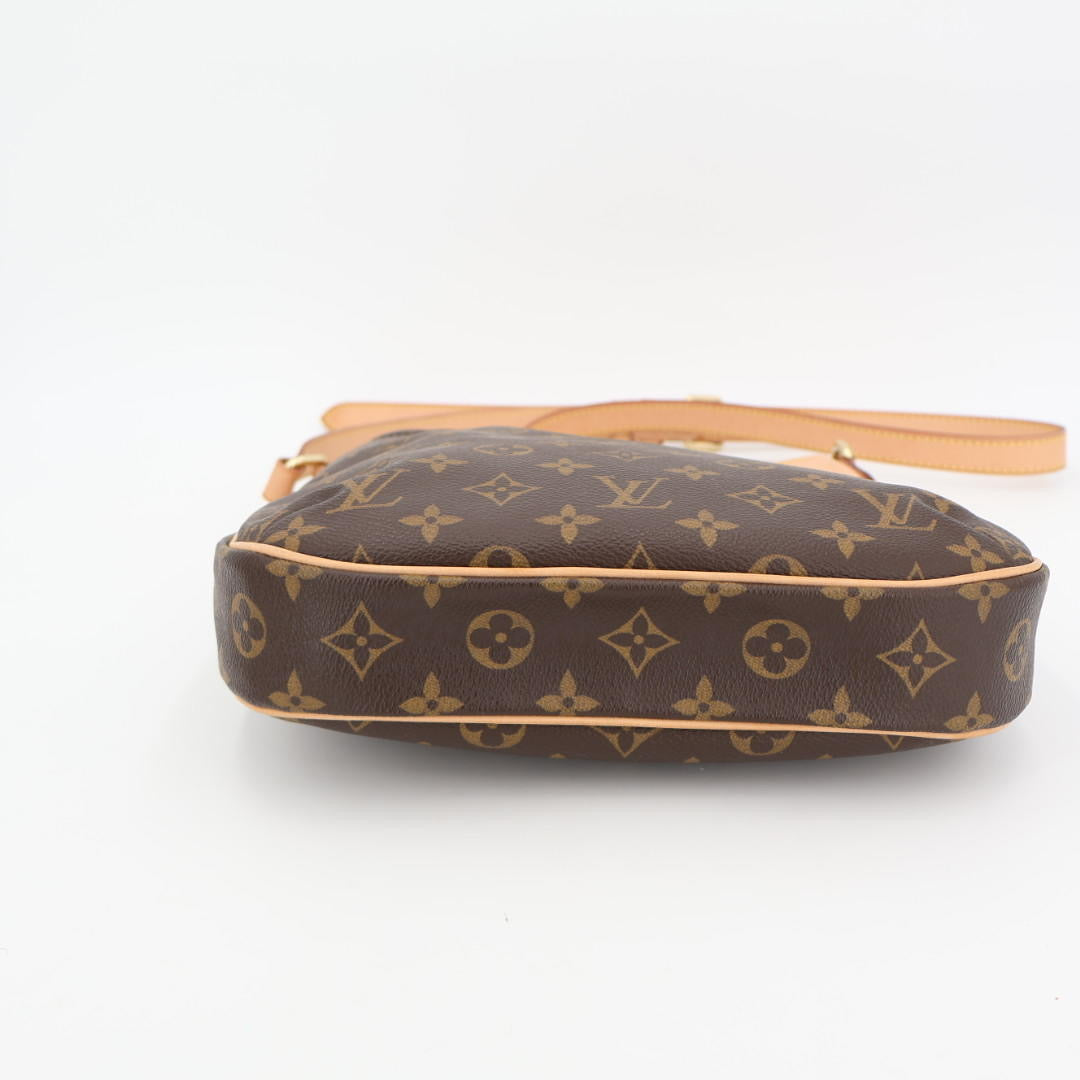 LOUIS VUITTON ルイ ヴィトン モノグラム オデオンPM ショルダーバッグ 斜め掛けショルダー 美品