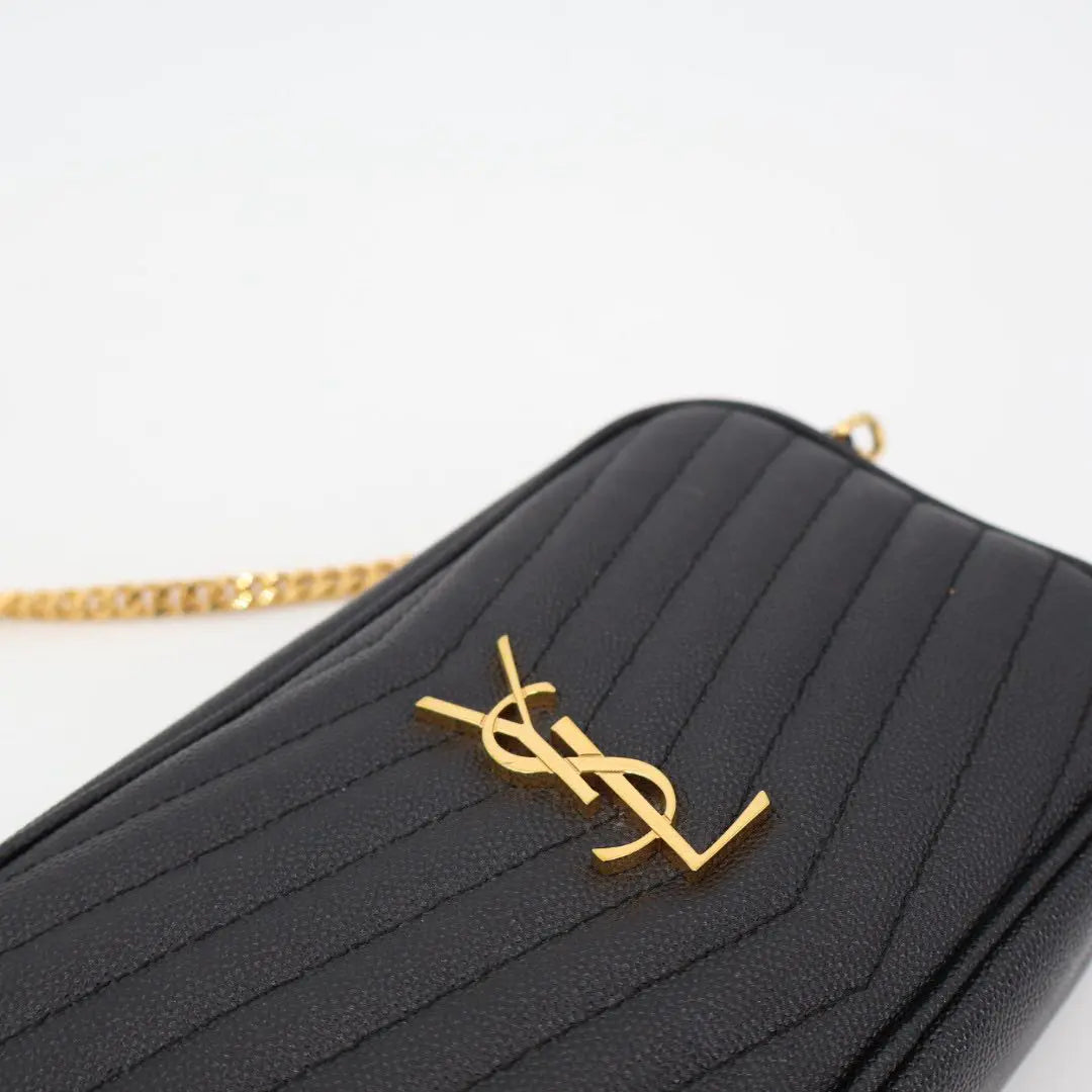 サンローラン Saint Laurent ミニ チェーン ポーチ ショルダーバッグ