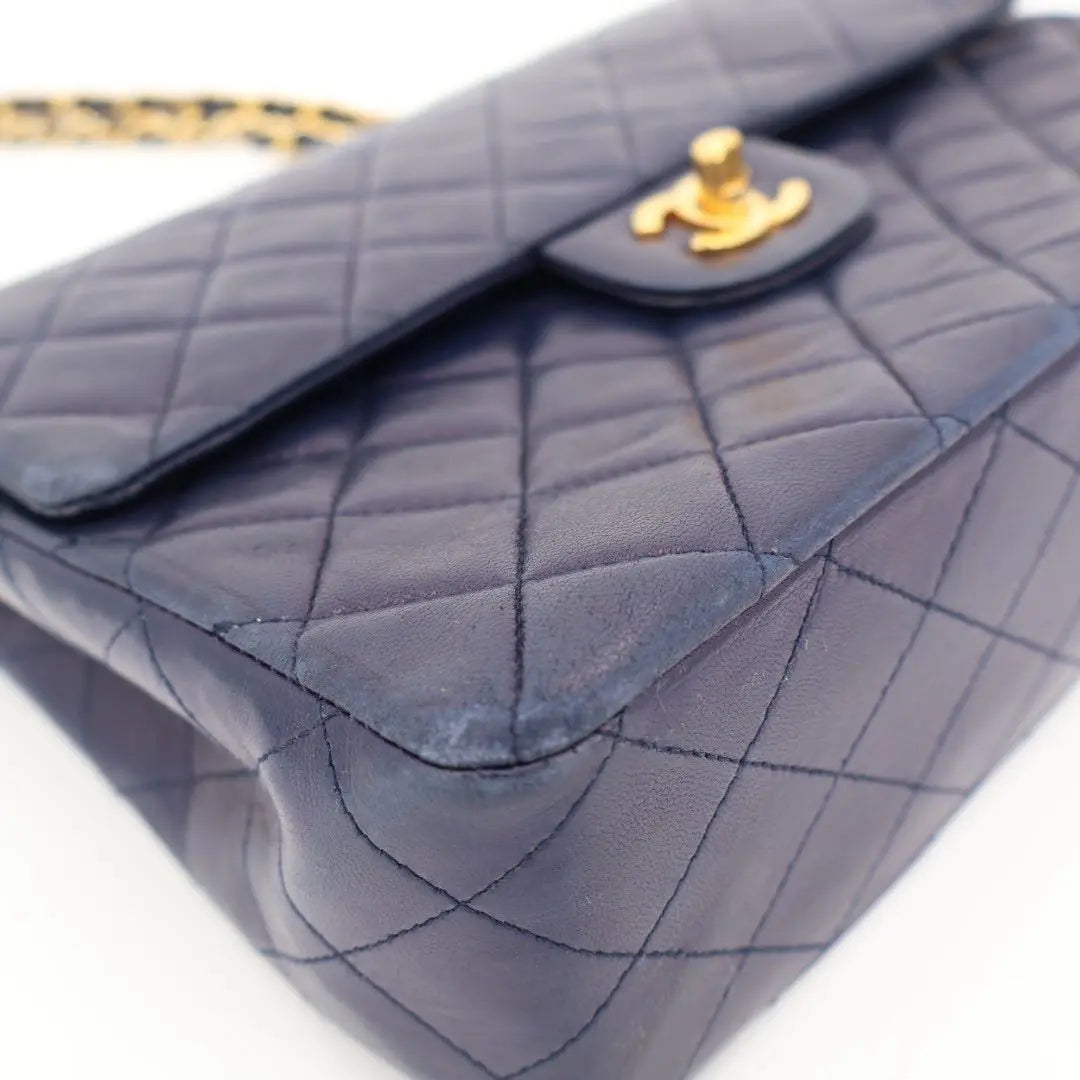 シャネル CHANEL　 マトラッセ25 ダブルフラップ ショルダーバッグ