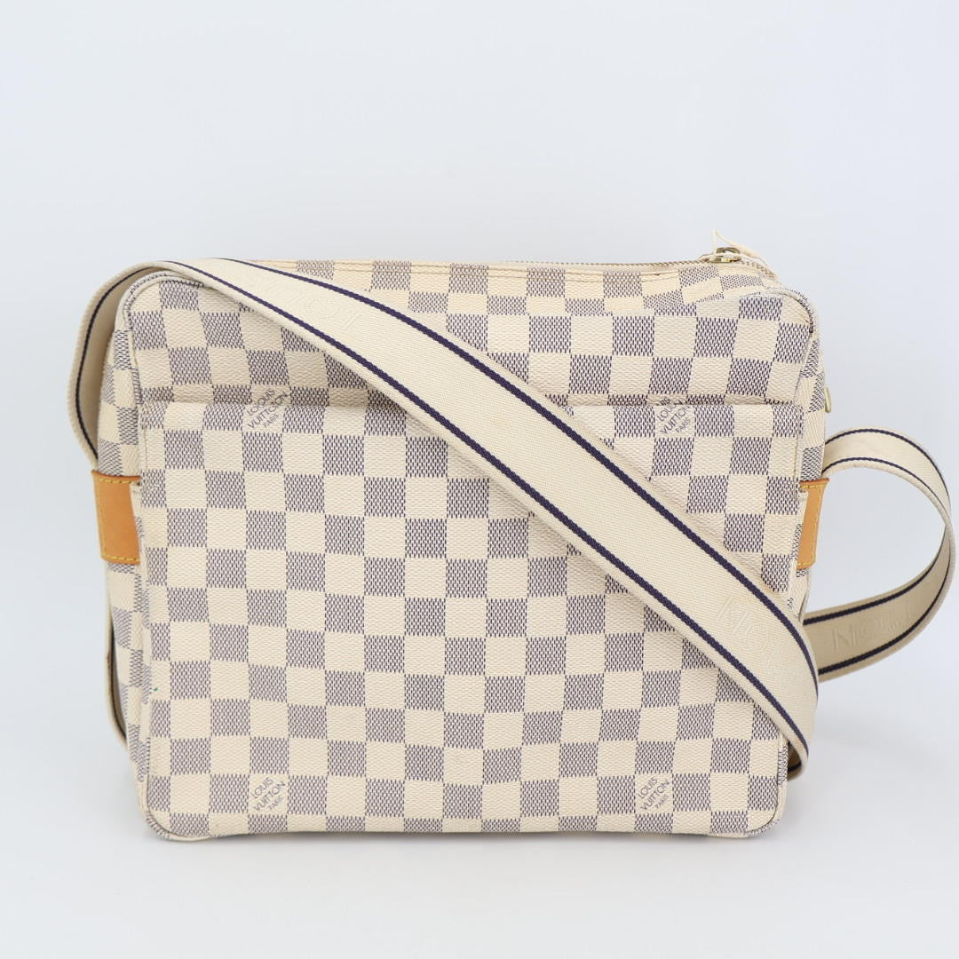 ルイ ヴィトン LOUIS VUITTON ダミエ アズール ナヴィグリオ N51189 ユニセックス ショルダーバッグ