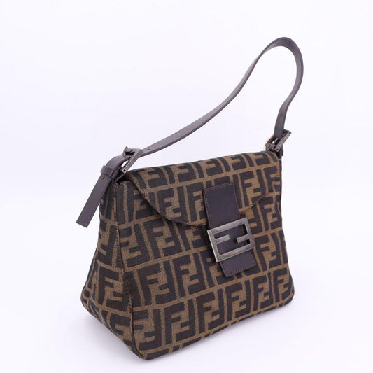 フェンディ FENDI ズッカ ショルダーバッグ ブラウン