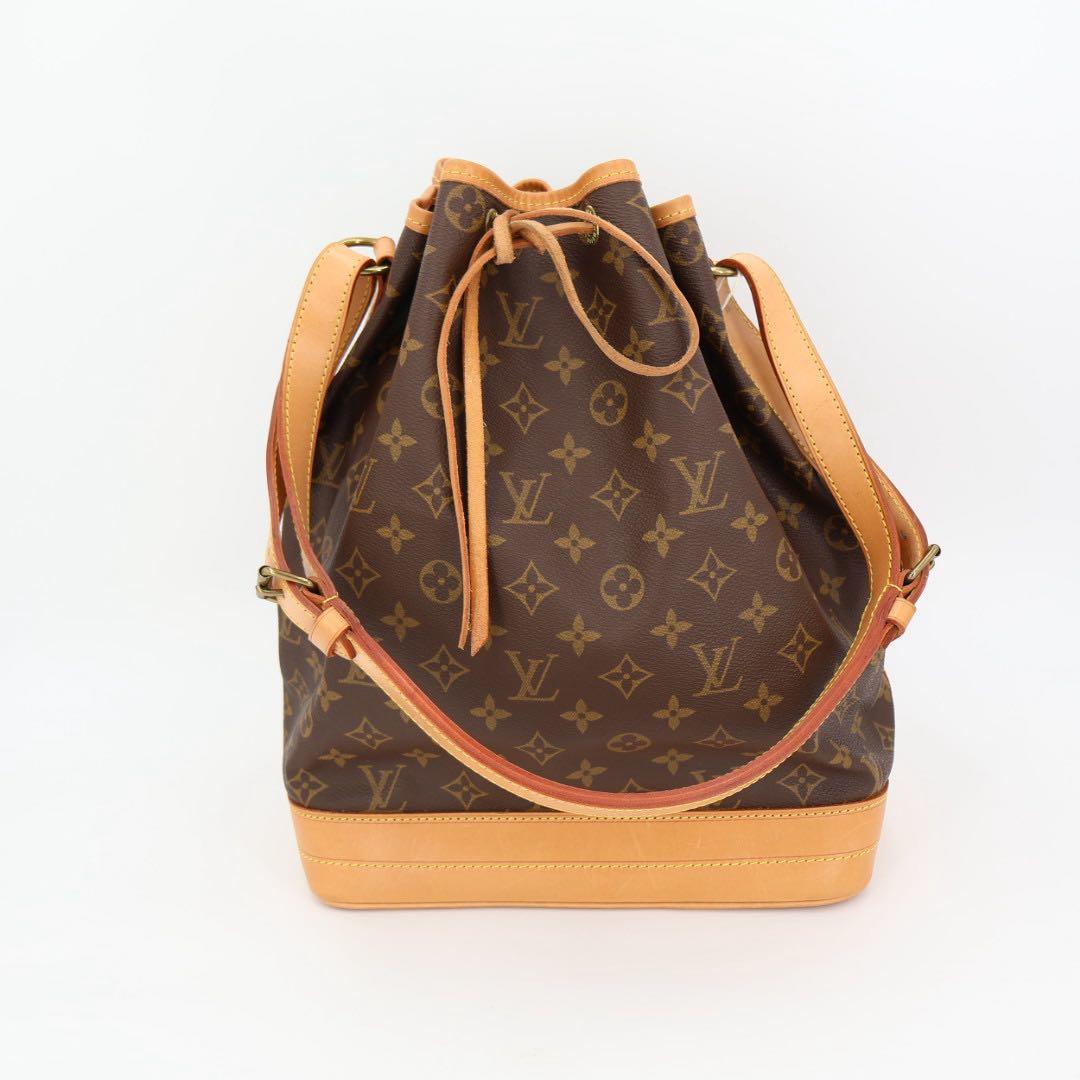 ルイ・ヴィトン LOUIS VUITTON モノグラム ノエ M42224 ブラウン PVC ショルダーバッグ