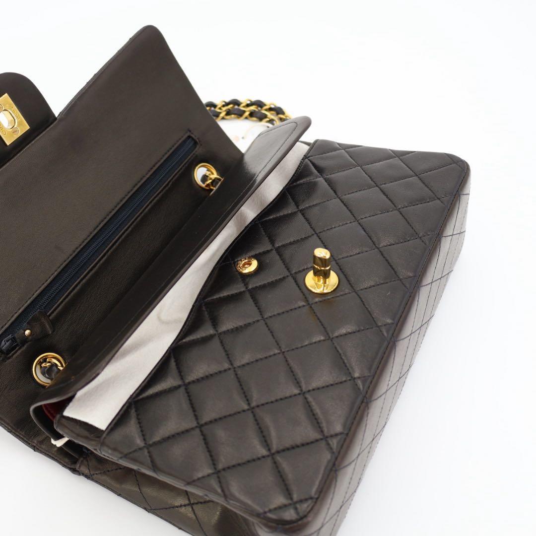 シャネル CHANEL マトラッセ ダブルフラップチェーンショルダー ショルダーバッグ