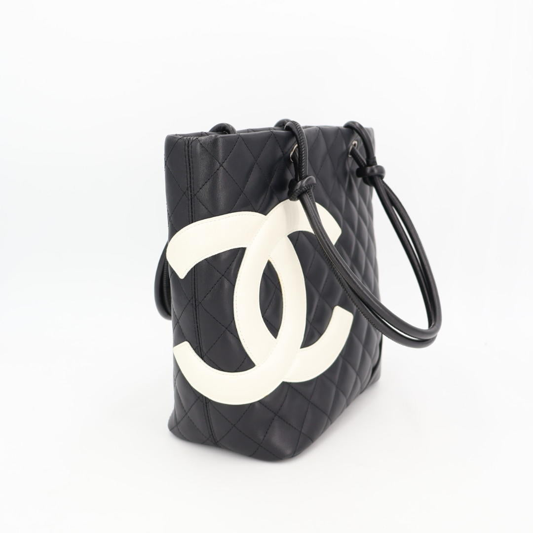 シャネル CHANEL カンボンライン ミディアム トートバッグ
