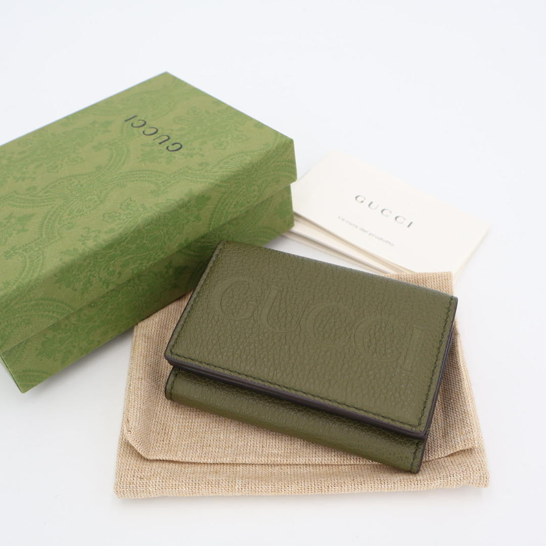 グッチ GUCCI財布 二つ折り メンズ ロゴ ウォレット