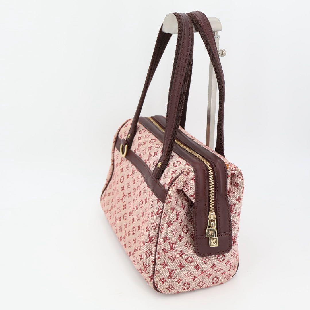 ルイヴィトン LOUIS VUITTON モノグラムミニ ジョセフィーヌPM ハンドバッグ ショルダーバッグ キャンバス レザー スリーズ M92314