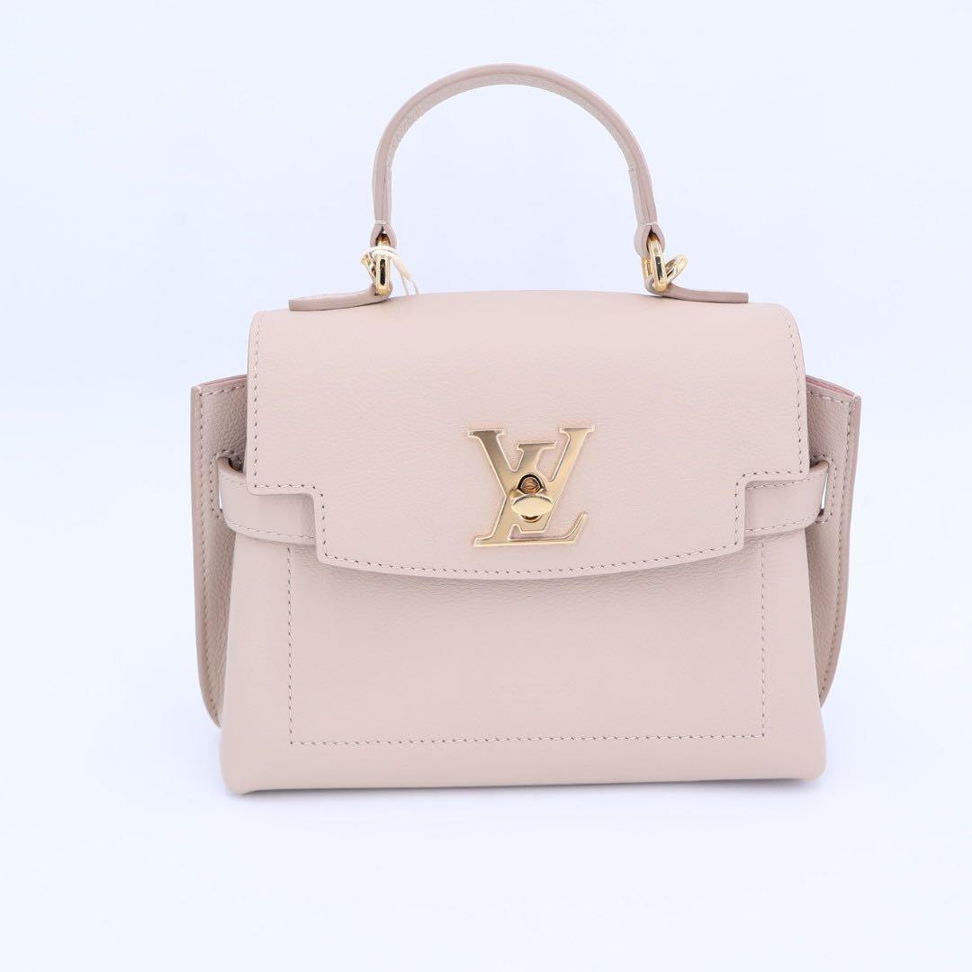 ルイヴィトン LOUIS VUITTON ハンドバッグ Louis Vuitton ロックミー・エヴァー ミニバッグ M21052レディース グレージュ 美品