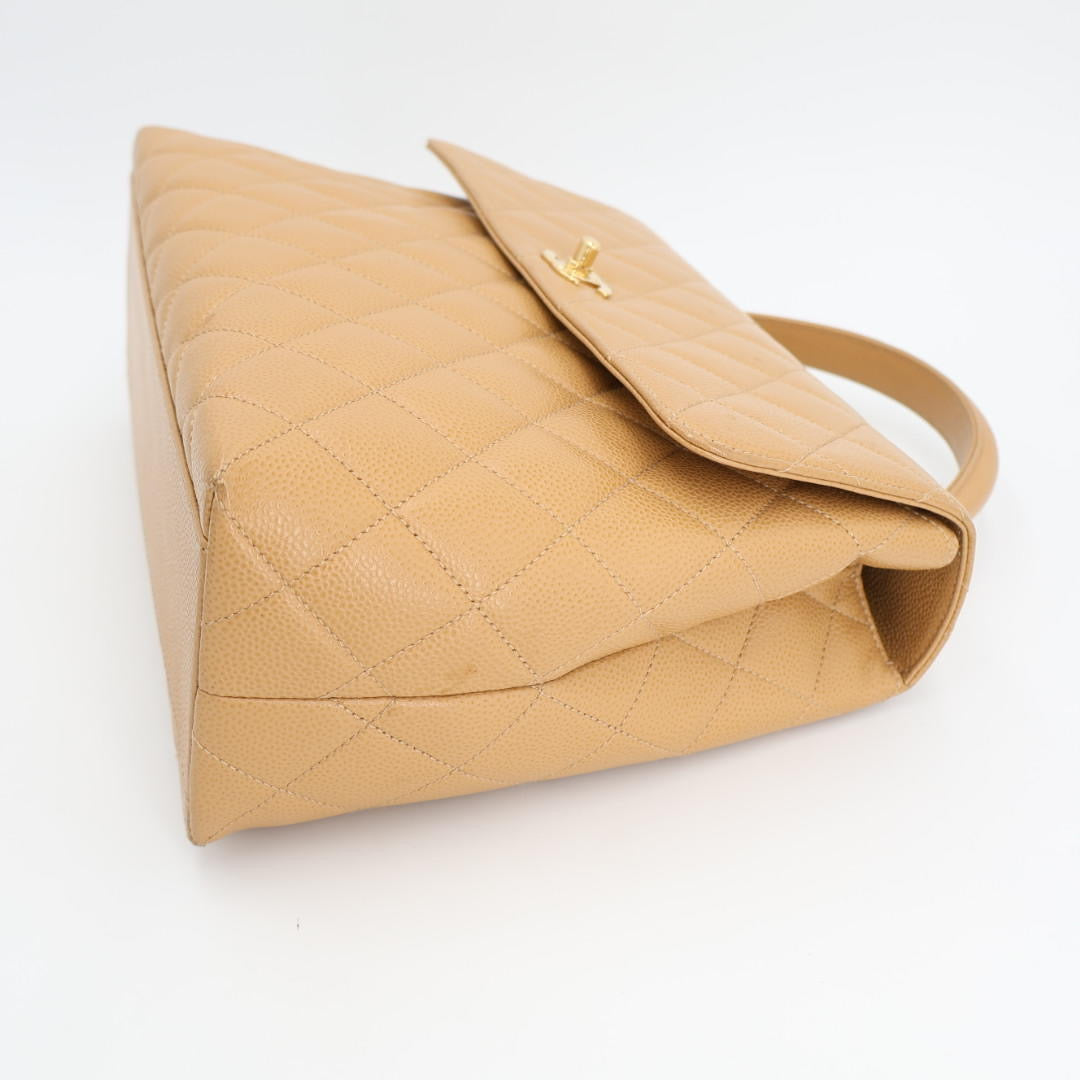 シャネル CHANEL マトラッセ ケリー型 トップハンドルバッグ