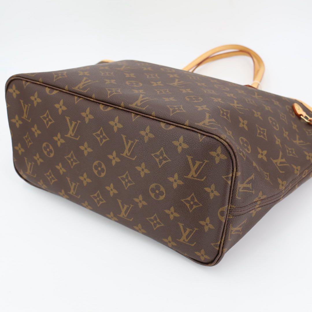 ルイ・ヴィトン LOUIS VUITTON モノグラム ネヴァーフルMM M40156 ブラウン PVC トートバッグ